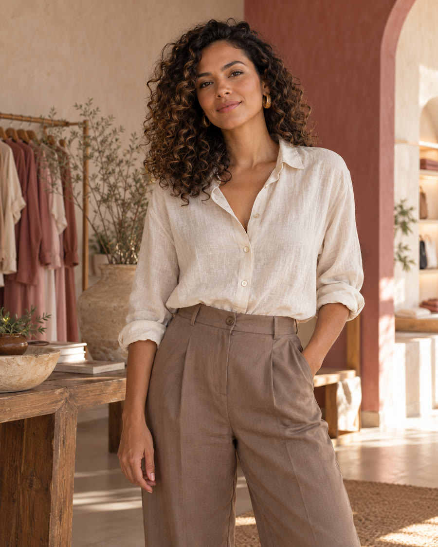 Linha Leve, Loja de roupas